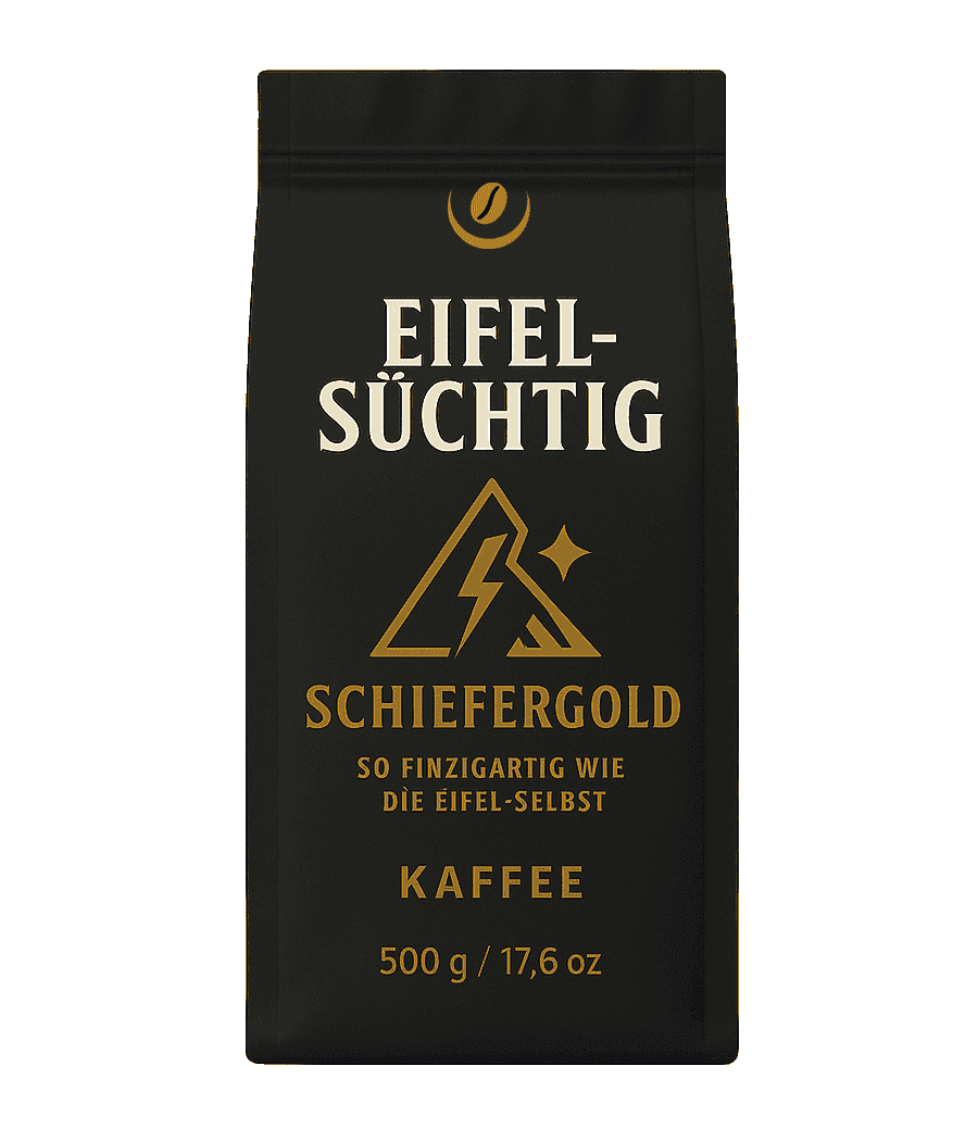 Eifelsüchtig Schiefergold - Kaffee mit vollmundigen Geschmack