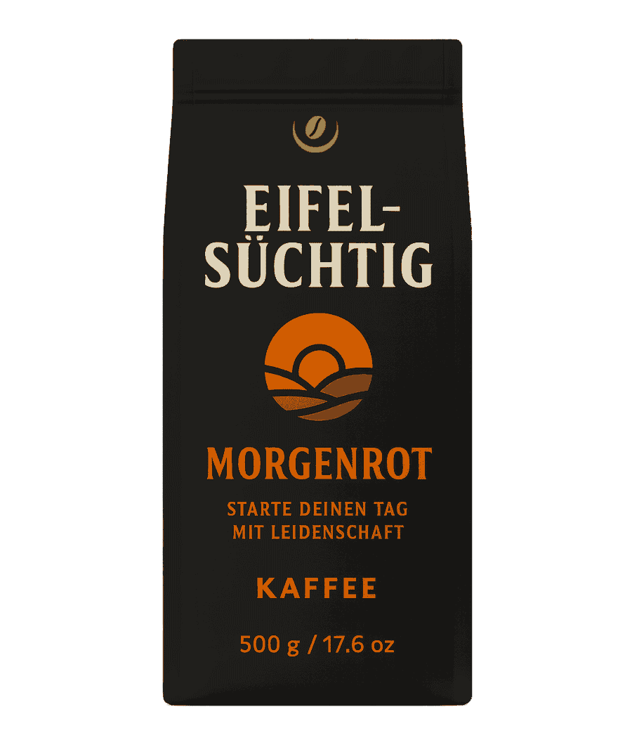 Eifelsüchtig Kaffee Morgenrot – frisch verpackt